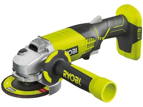 Ryobi Juego completo de amoladora angular inalámbrica - 18V - ONE+