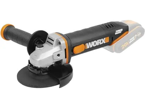 Amoladora 125mm WX803.9 | Worx | PowerShare | Husillo Bloqueado | Carcasa Metálica | 20V Max.