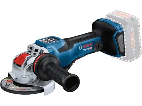 Bosch BITURBO GWX 18V-15 PSC - Amoladora angular Brushless 18V X-LOCK 125 mm (sin batería)