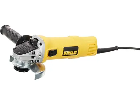 DeWalt Mini-amoladora 115mm 900W 11.800 RPM - Suave + Bloqueo y re-Arranque