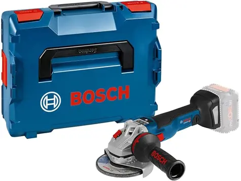 Bosch GWS 18V-10 SC - Amoladora Ø 125 mm, 4500-9000 rpm, Connectivity, sin batería