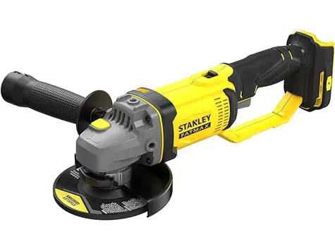 STANLEY Fatmax Mini Amoladora V20 18V - Disco 125mm, Compacta y Ergonómica