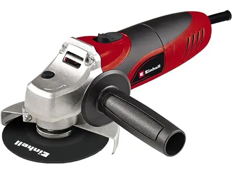 Einhell Amoladora TC-AG 125 (850W, 12.000 rpm, disco 125mm, protector, bloqueo, aluminio)