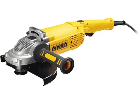 DeWalt DWE492-QS, Amoladora 2.200W, Disco 230mm, 6.500 rpm, Empuñadura 2 posiciones, Bloqueo eje.