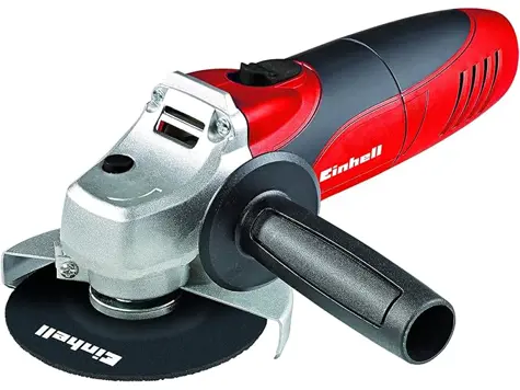 Einhell Amoladora Angular TC-AG 125 Kit, 850W, 125mm, Protector Disco, Bloqueo Eje.