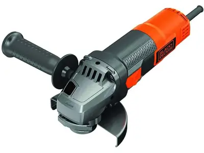 Black+Decker BEG220-QS: Amoladora angular 900W, 12.000 rpm, disco 125mm