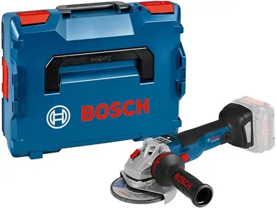 Bosch GWS 18V-10 SC - Amoladora Ø 125 mm, 4500-9000 rpm, Connectivity, sin batería