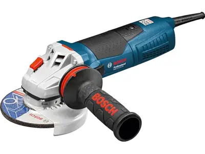 Bosch Prof. GWS 17-125 CIE - Amoladora (1700W, Ø125mm, Antivibración, Vel. Regulable)