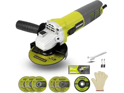 Amoladora DEWINNER 220-240V Professional 115MM 850W - 6 discos.